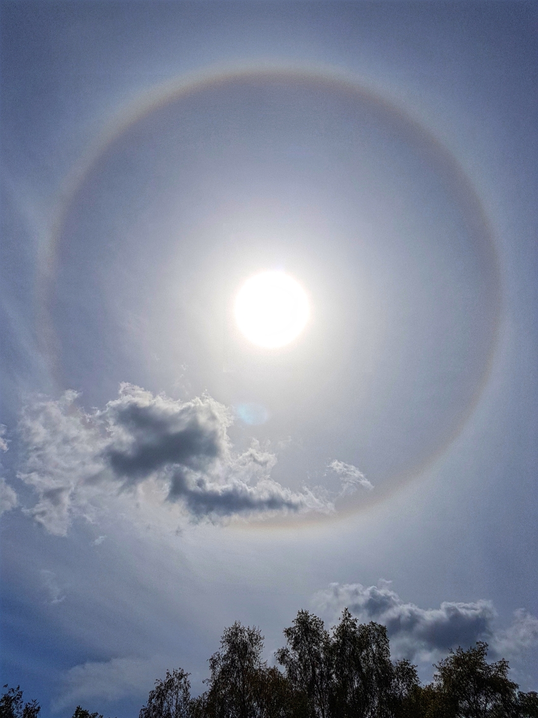 Solar Halo from May 2018 by Bill Samson